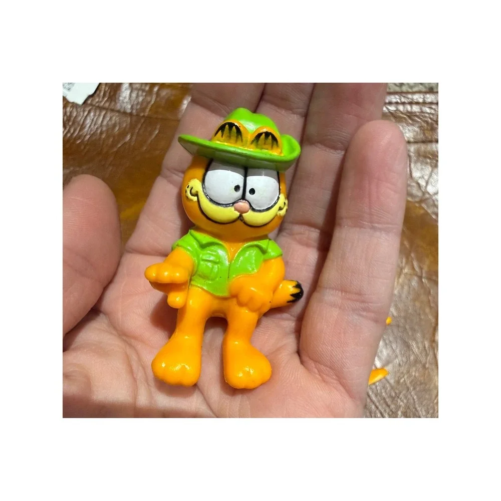 2 Vintage 1978 1981 Garfield PVC Mini Figure‎ Lot of 2 United Feat